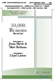 10,000 Reasons SAB choral sheet music cover Thumbnail